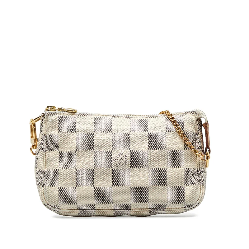 LOUIS VUITTON Damier Azur Mini Pochette Accessoires Baguette