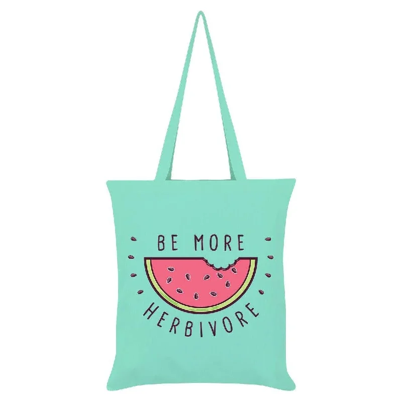 Grindstore Be More Herbivore Tote Bag