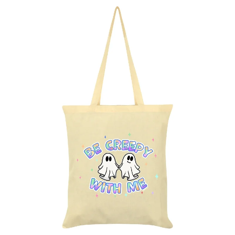 Grindstore Galaxy Ghouls Be Creepy With Me Tote Bag