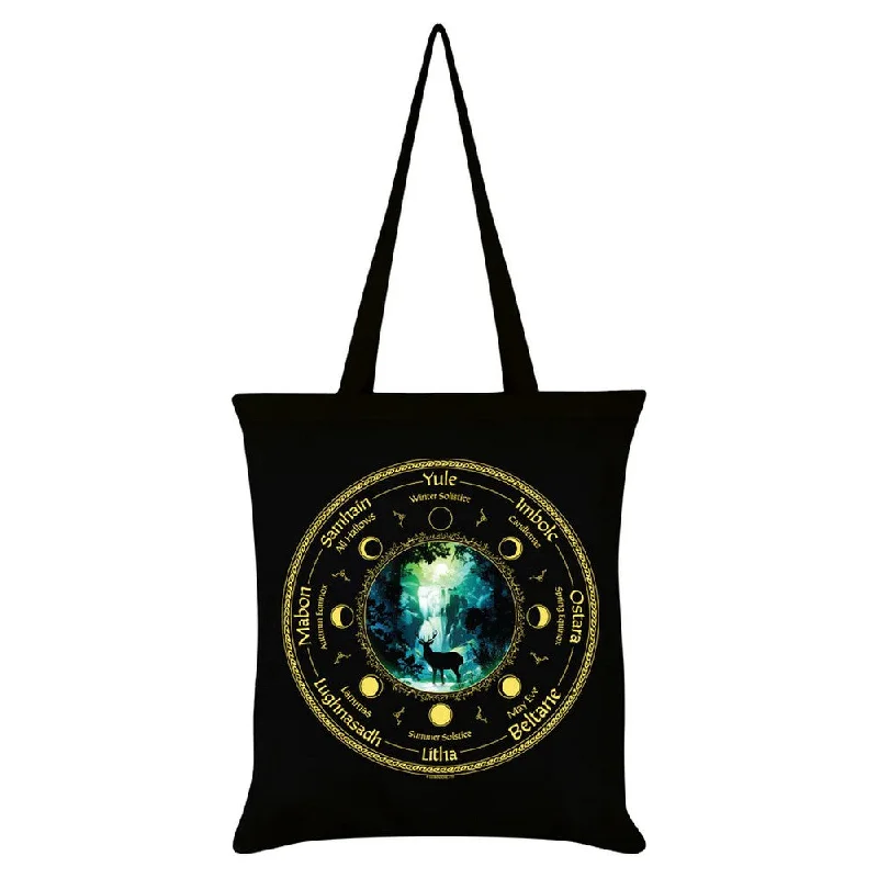 Grindstore Pagan Calendar Tote Bag