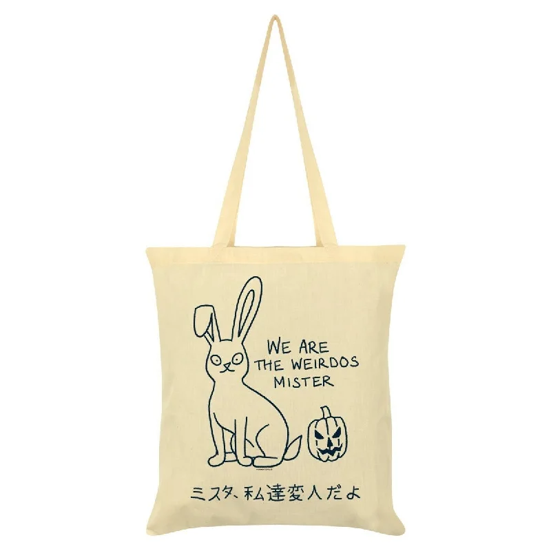 Grindstore We Are The Weirdos Mister Kawaii Bunny Tote Bag