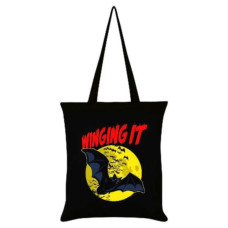 Grindstore Winging It Horror Bat Tote Bag