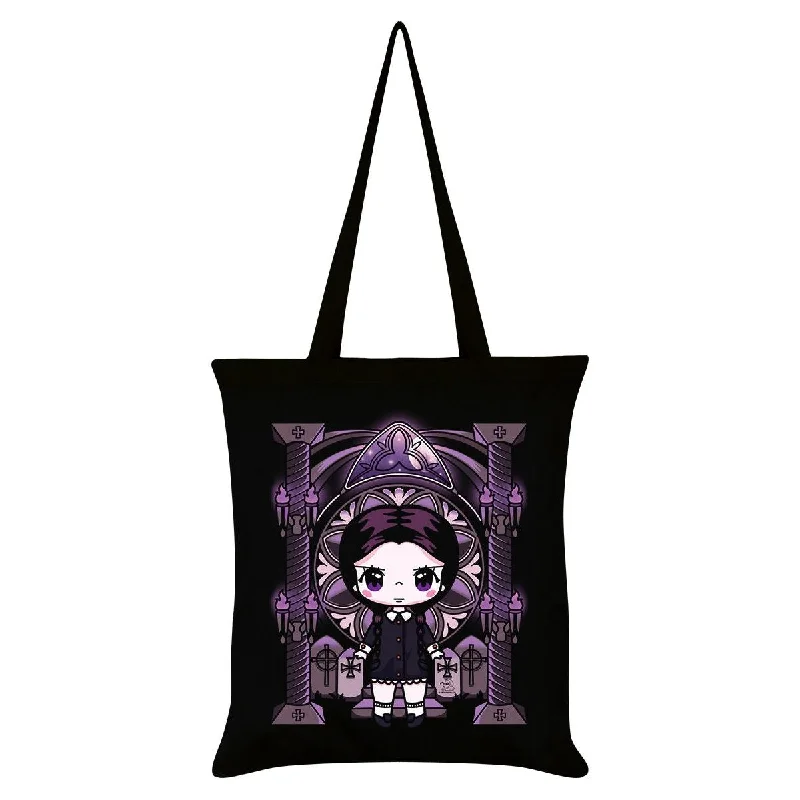 Mio Moon Miss Addams Tote Bag