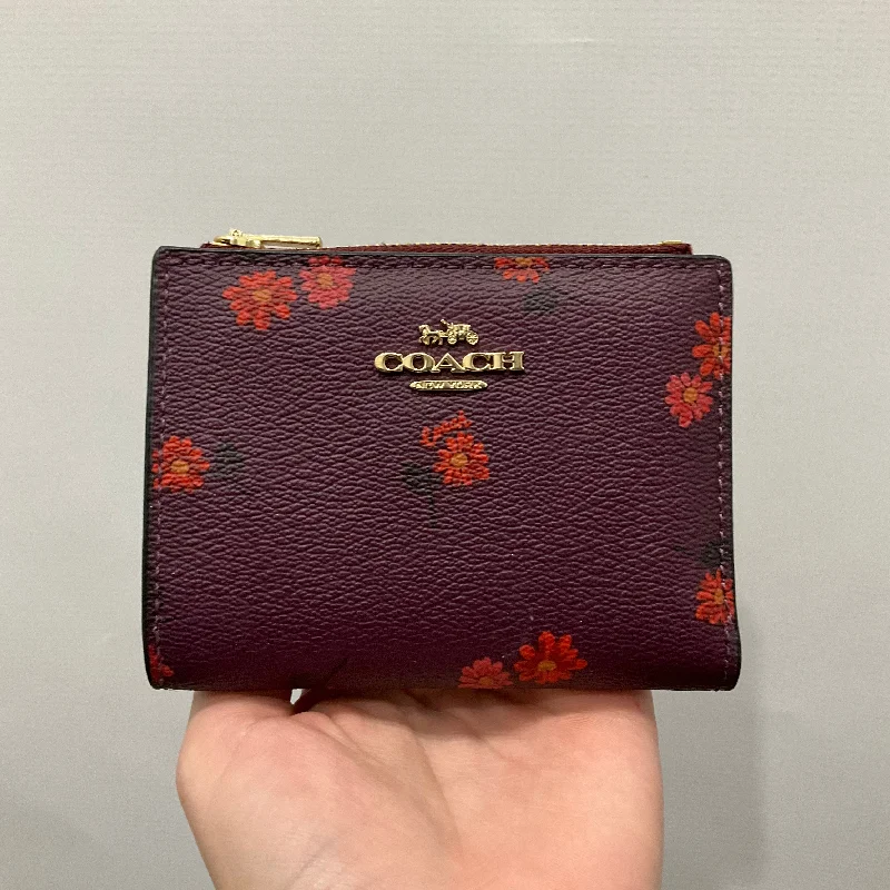 Wallet Designer Coach, Size Small