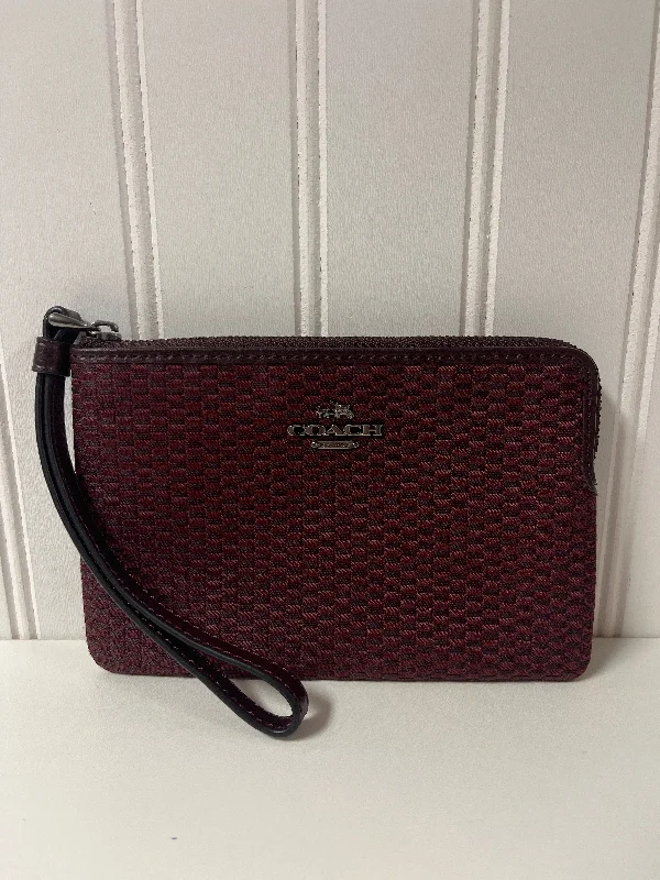 Wristlet Designer Coach, Size Small