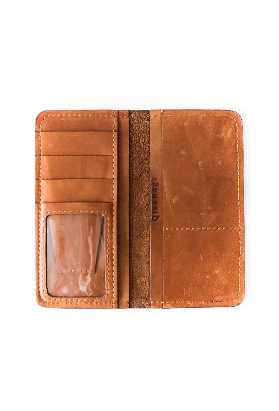 Brown Leather Wallet - N01