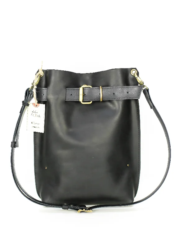 Black Standard Leather Bag