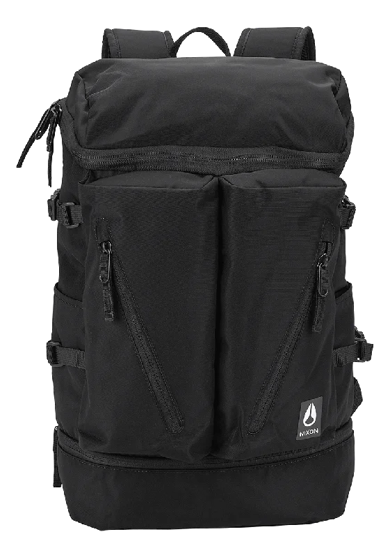 Scripps Backpack - All Black Nylon