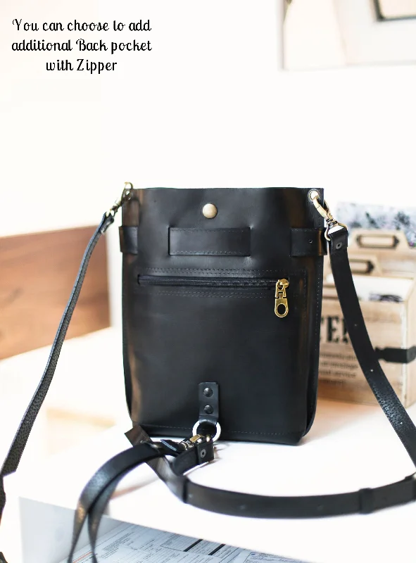 Small Black Leather Bag