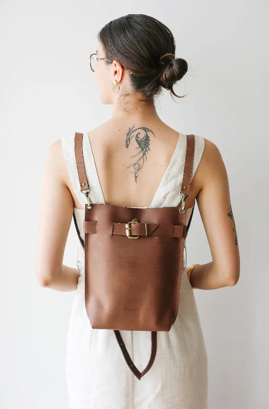 Taupe Standard Leather Bag