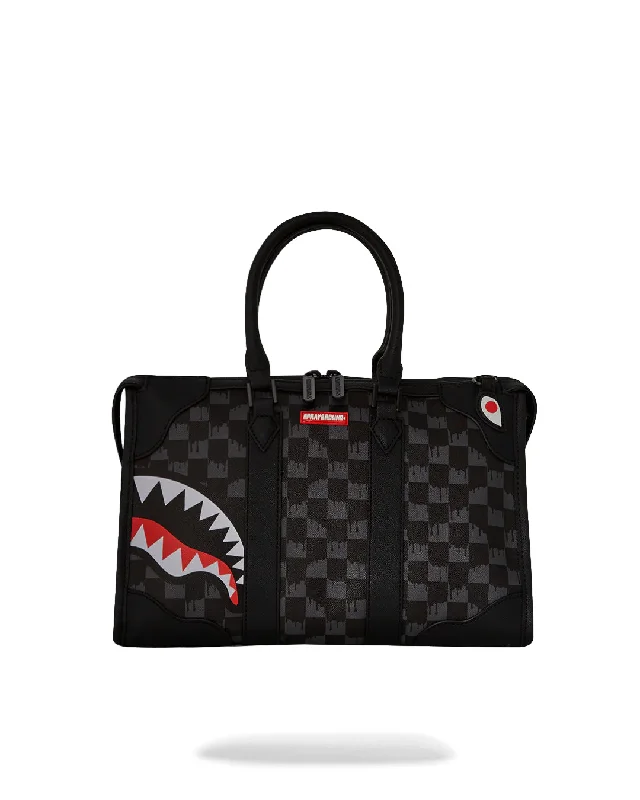 Sprayground  DRIP CHECK SHARK MINI DUFFLE