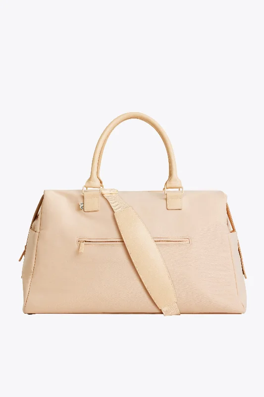 The Commuter Duffle in Beige