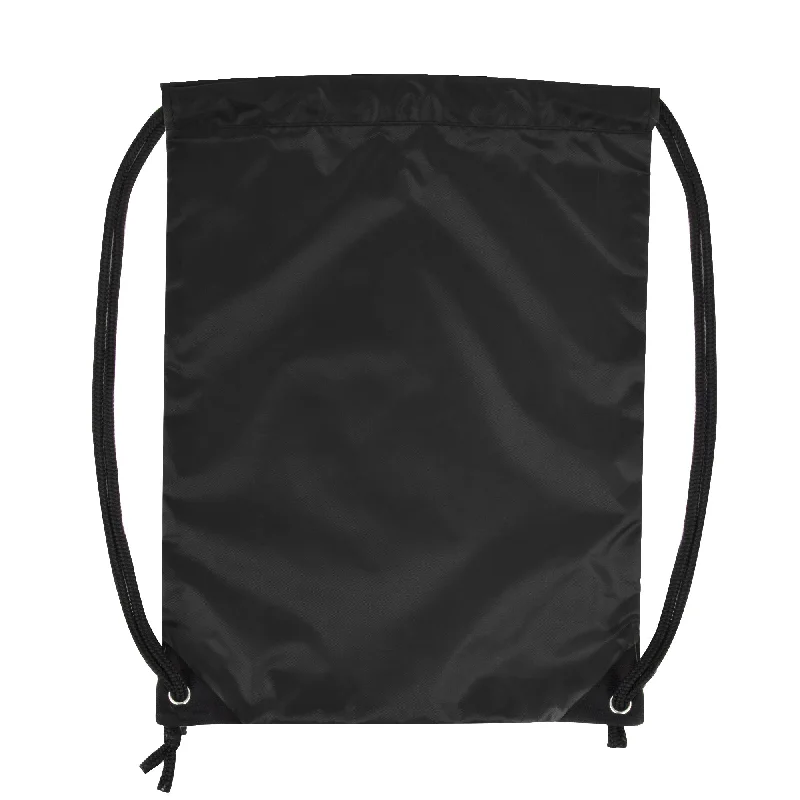 18 Inch Basic Drawstring Bag - Black