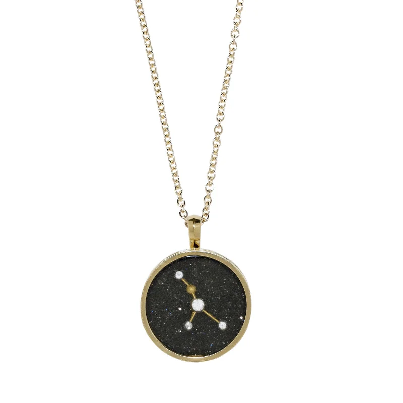 Zodiac Night Sky Necklace - Cancer