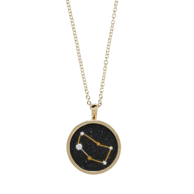 Zodiac Night Sky Necklace - Gemini