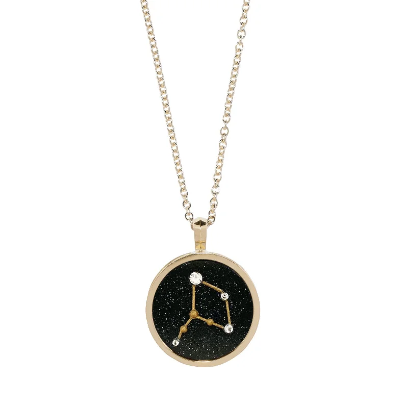 Zodiac Night Sky Necklace - Virgo