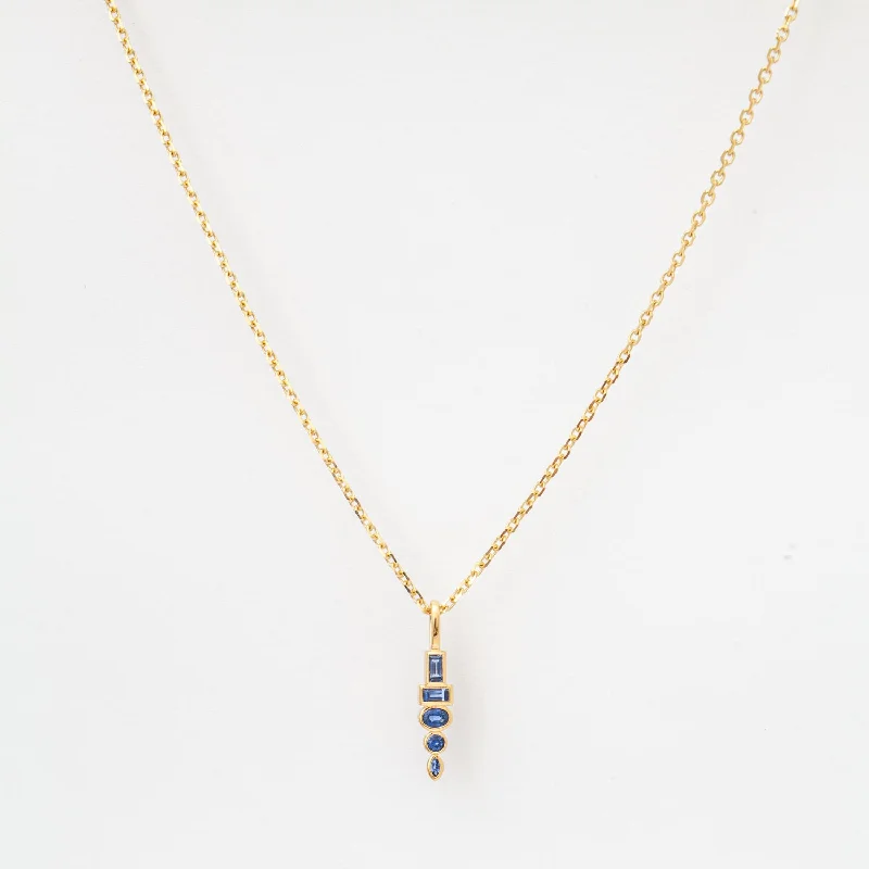 Sapphire Monroe Totem Pendant