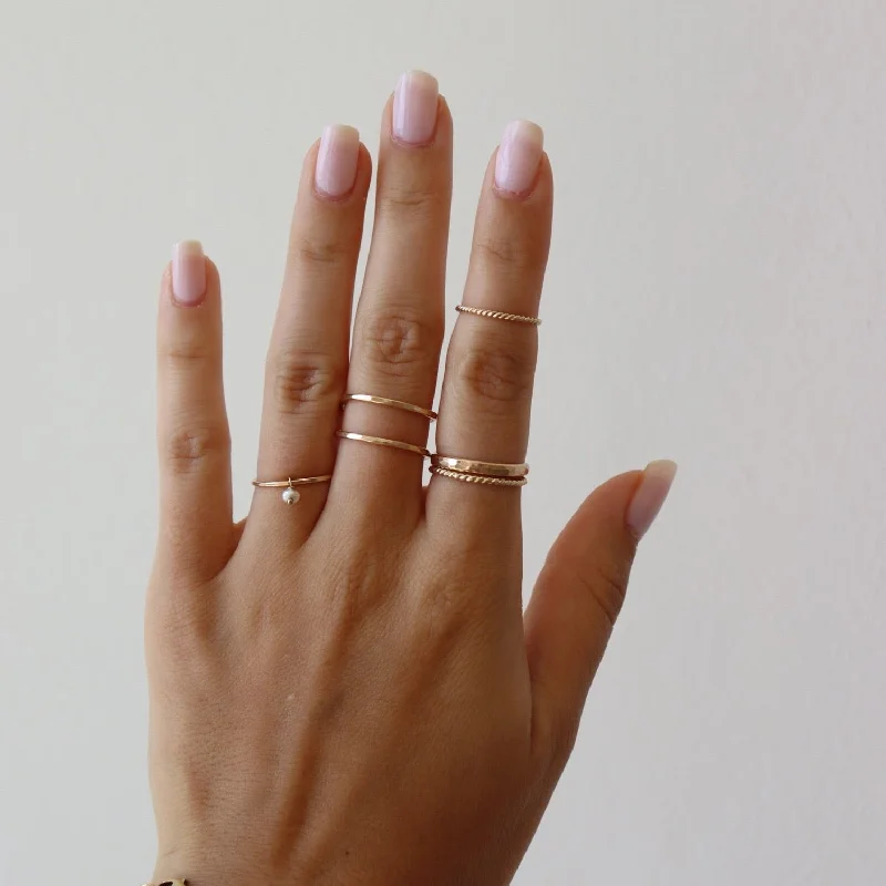 Spiral Midi Ring