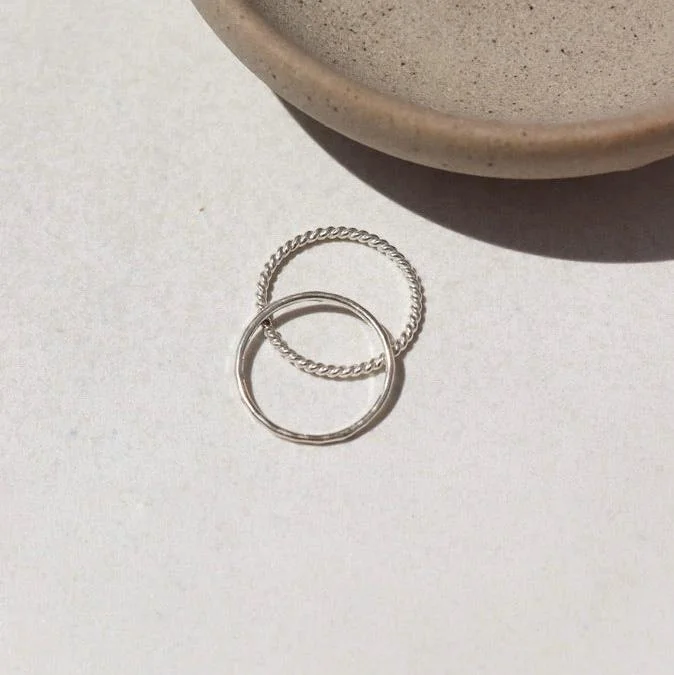 Spiral Midi Ring