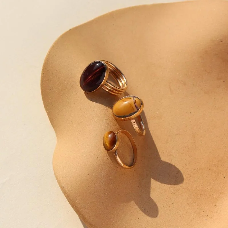 Tigers Eye Ring