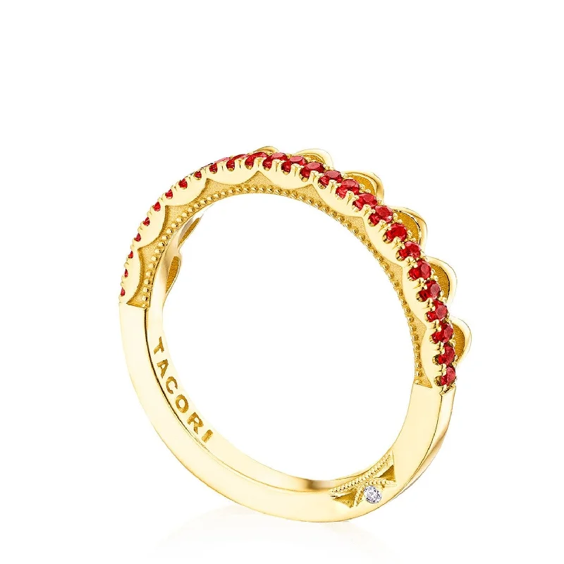 2674B 18KT Yellow & Ruby