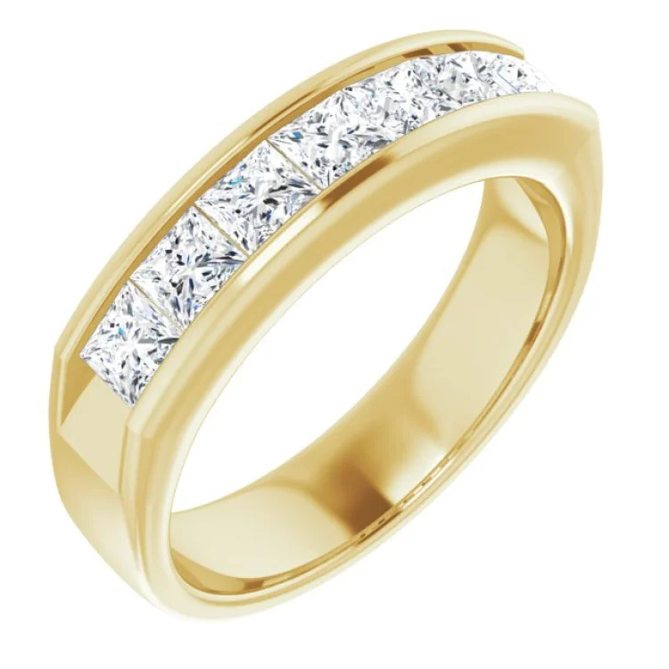 14K Yellow 1 3/4 CTW Natural Diamond Ring