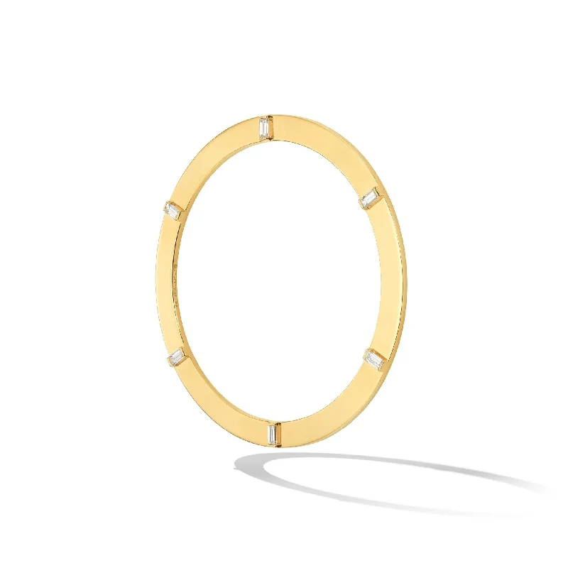 Yellow Gold Prime Bracelet with White Diamonds