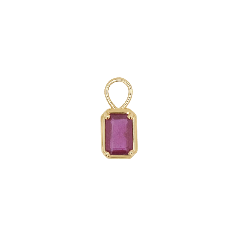 14K Yellow Gold / Ruby