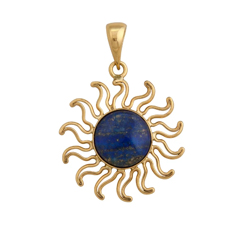 Alchemia Lapis Lazuli Sun Pendant