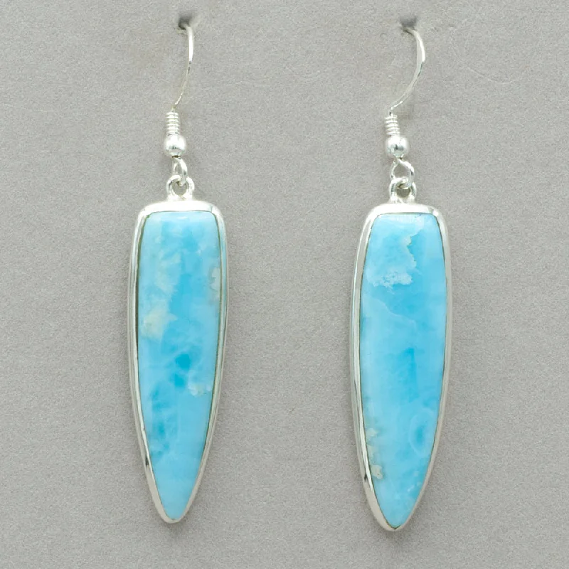 Larimar Dangle Earrings