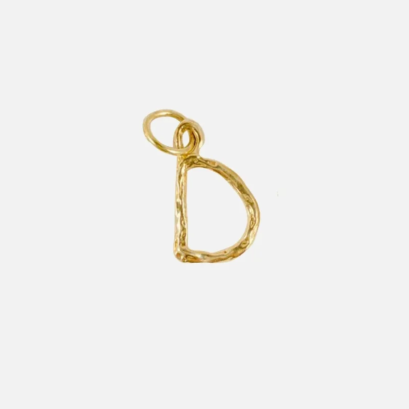 14k Yellow Gold / D