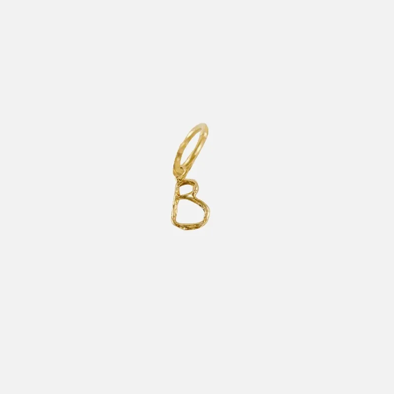 14k yellow gold / B